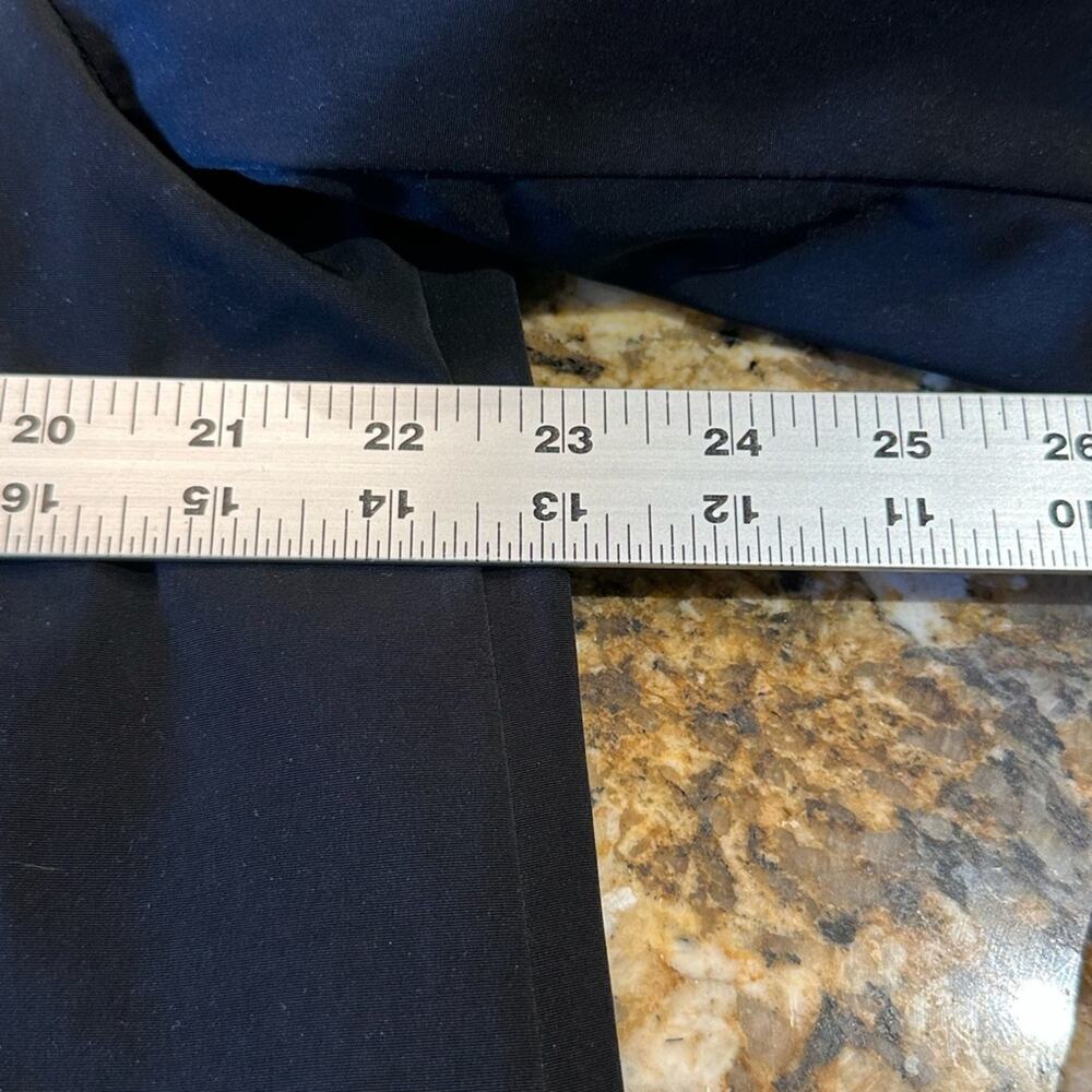 London Fog Women’s Large Black Hooded Full Zip Jacke/Coat with Flannel Lining - Picture 8 of 11